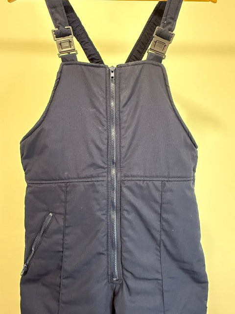 FREE Brand Women’s Vintage Insulated Navy Ski Bib Pants FitsXS