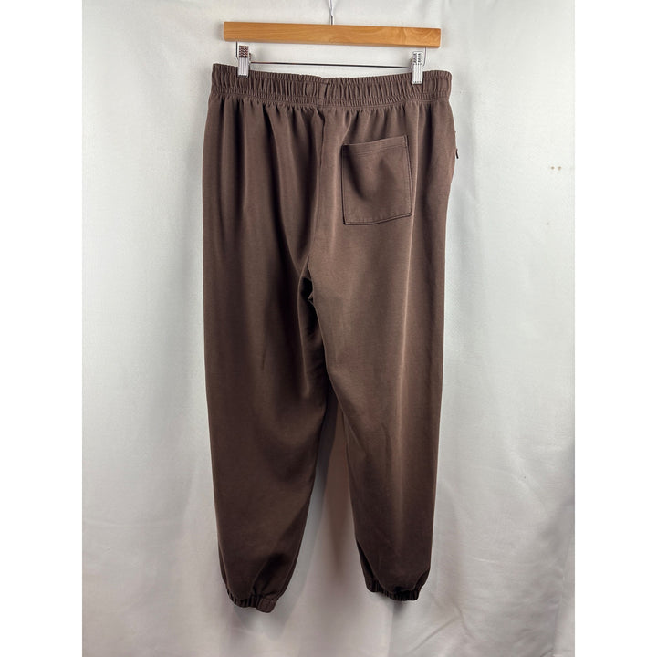 Women’s Old Navy Large Brown Joggers w/ Zip Pockets