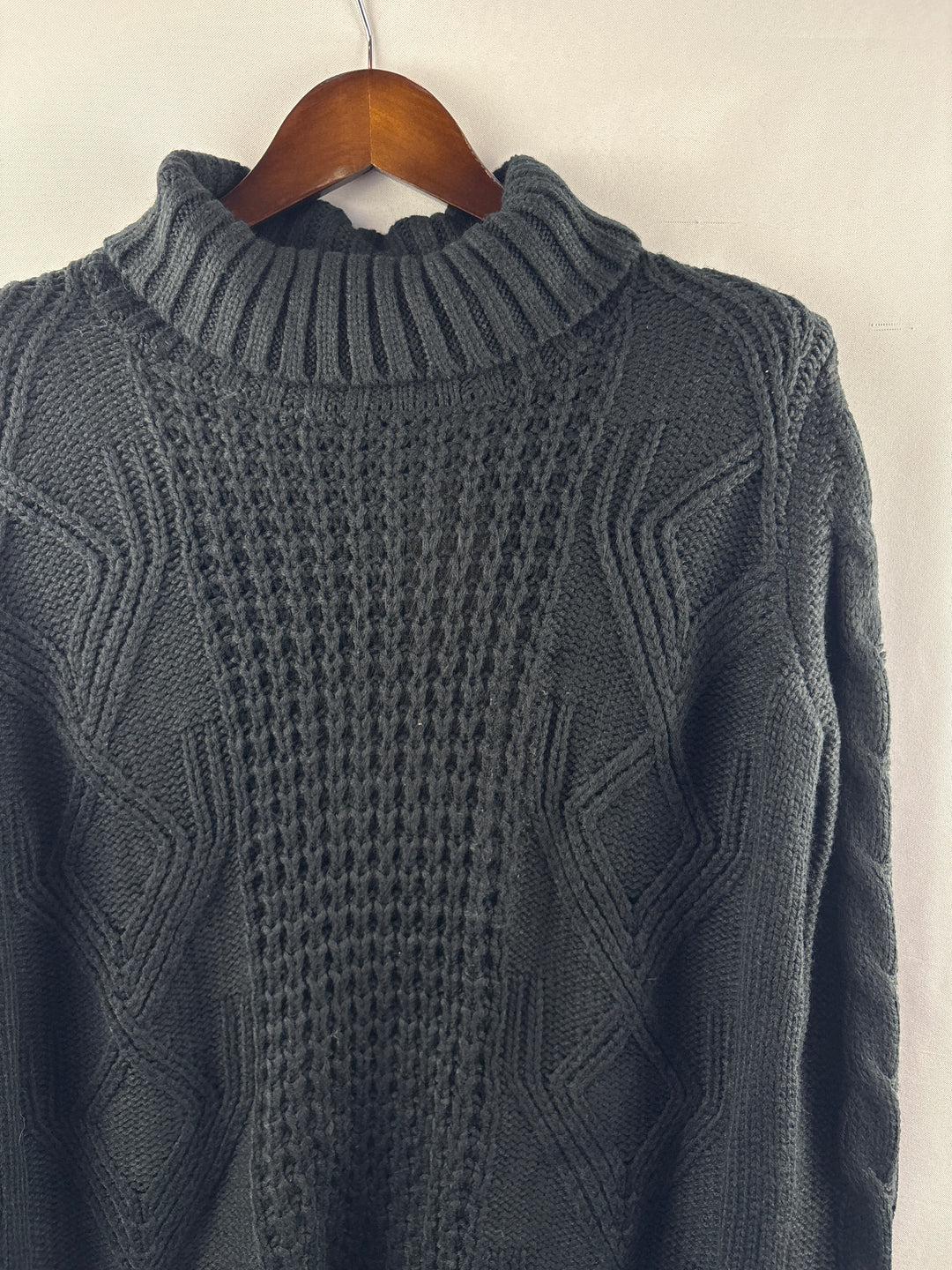 Women’s Weatherproof Small Black Turtleneck Sweater