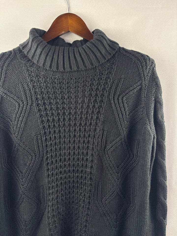Women’s Weatherproof Small Black Turtleneck Sweater