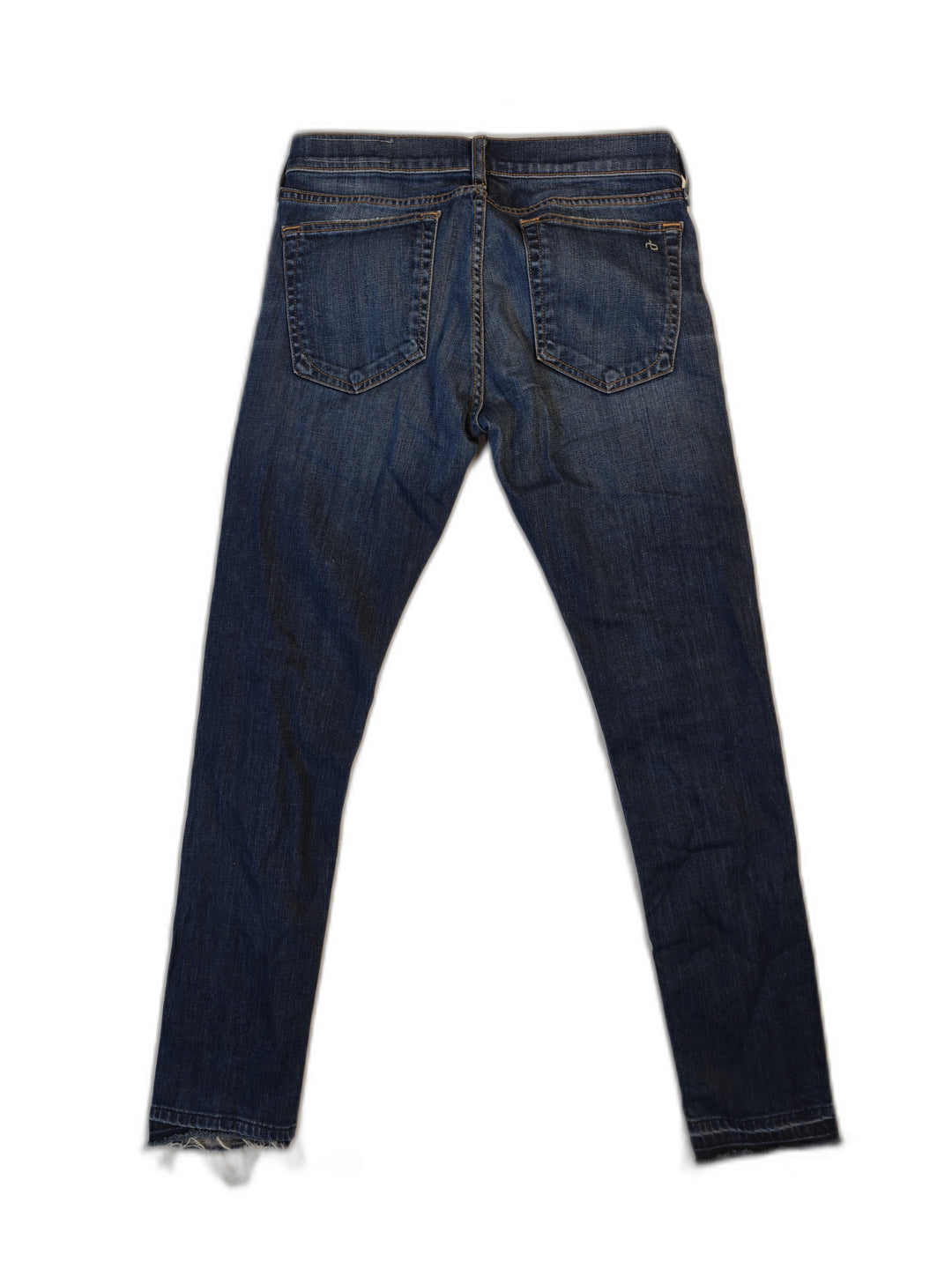Womens Rag &amp; Bone Skinny Jeans Blue Size 26