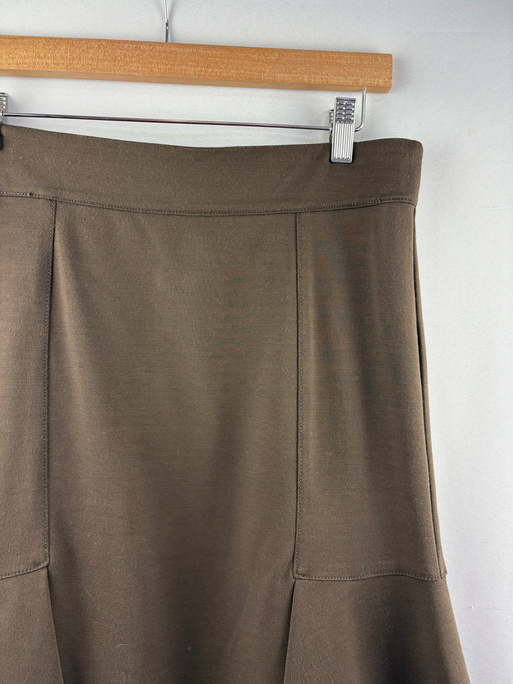Women’s Sophie Max Medium Chocolate Brown Pencil Skirt