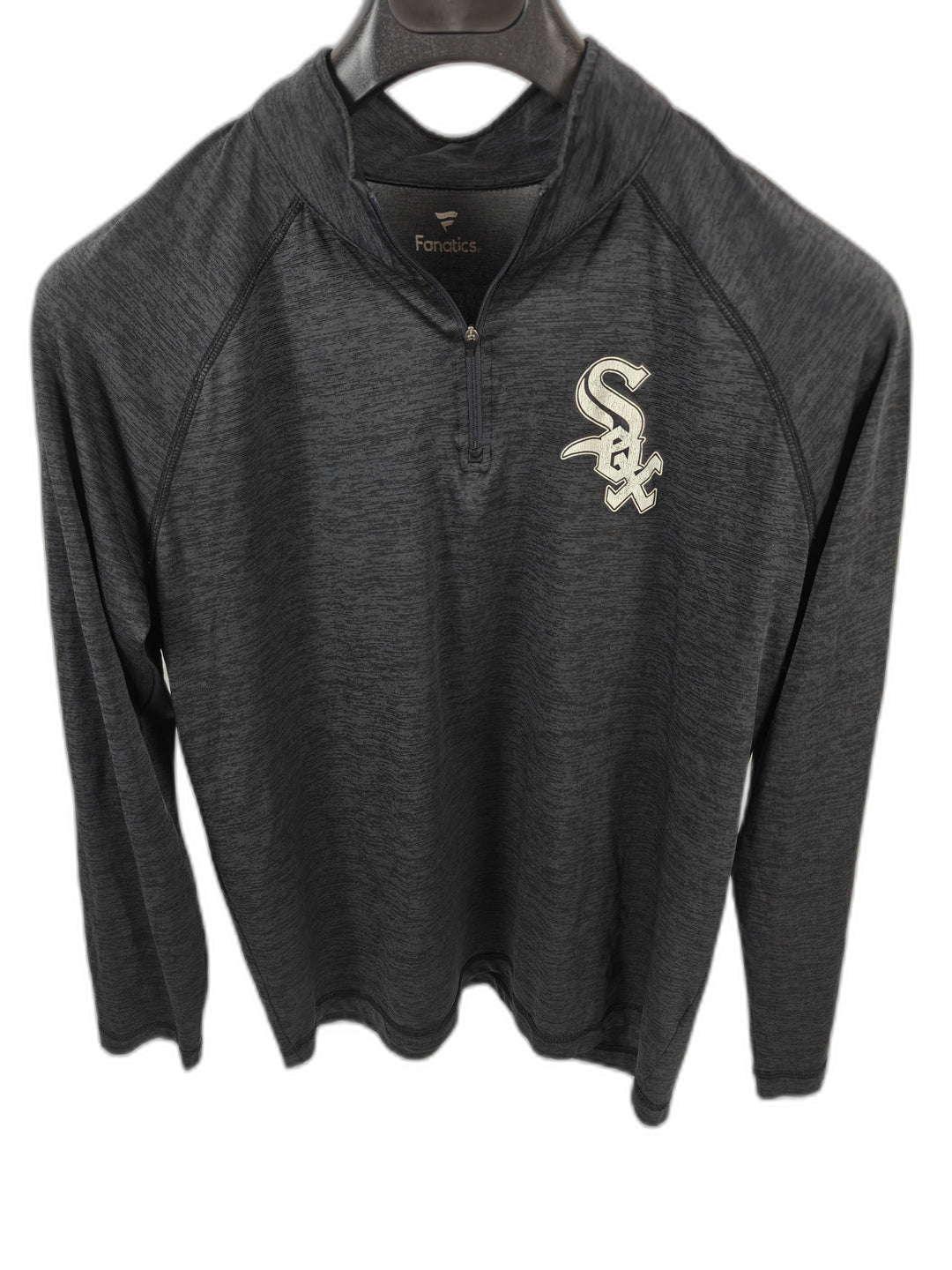 Mens Fanatics Chicago White Sox Pullover Black Size M