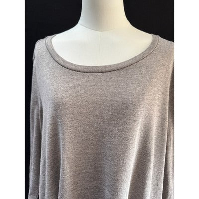Women’s Style & Co Grey Long Sleeved Shirt Sz L