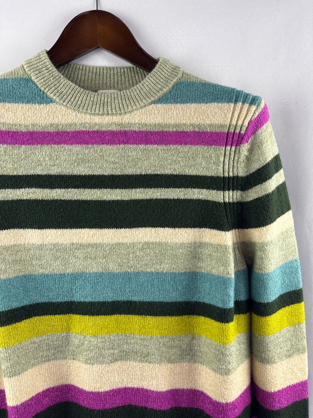 Women’s A New Day Small Multicolor Striped Sweater