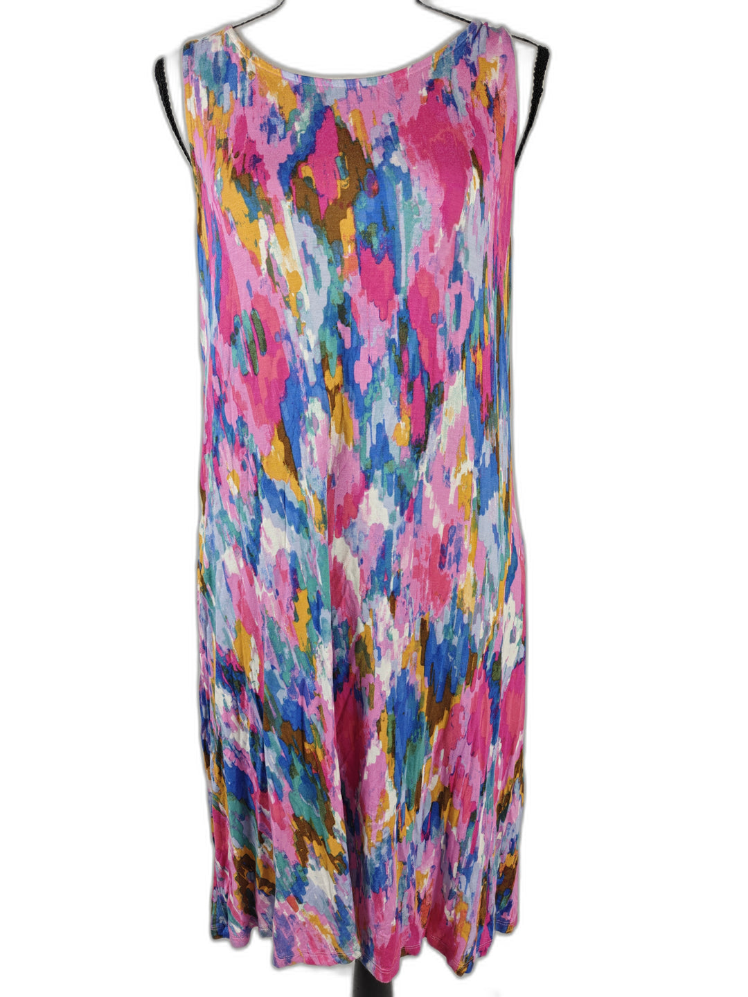 Women’s Cupio Maxi Dress Multicolor Abstract Print Size L