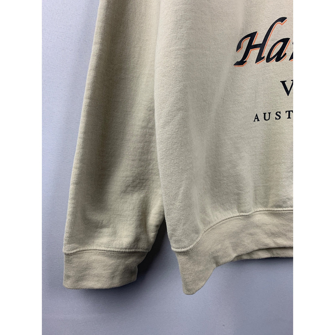 Women’s Gildan Beige Tito’s Graphic Design Sweater Size L