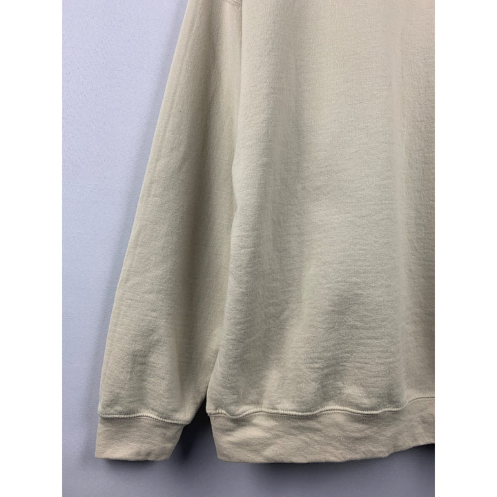 Women’s Gildan Beige Tito’s Graphic Design Sweater Size L