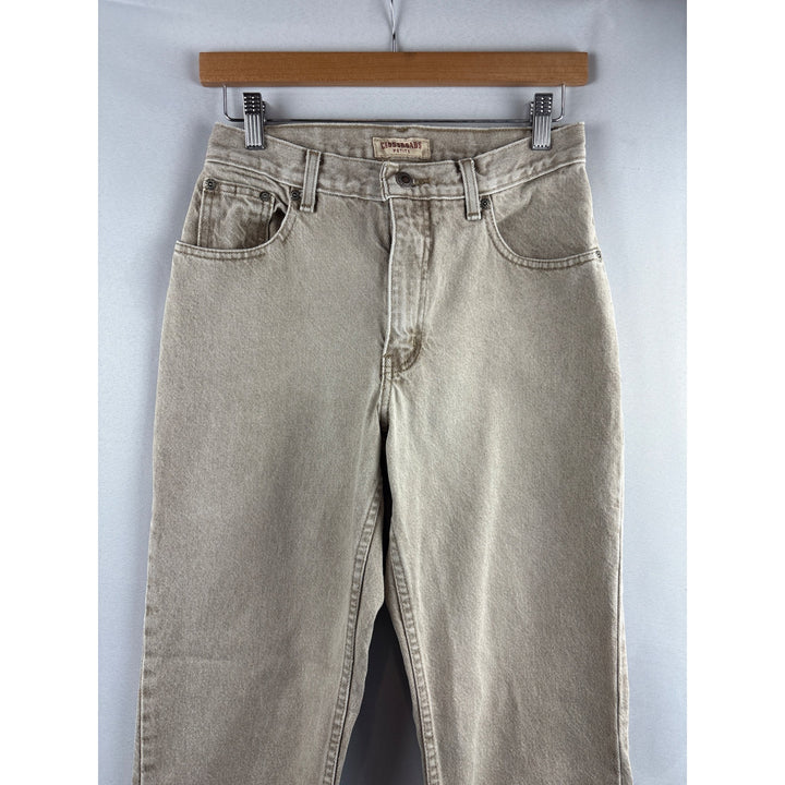 Crossroads Petite 8PR Light Beige High-Waisted Jeans 100% Cotton Made In Mexico & USA