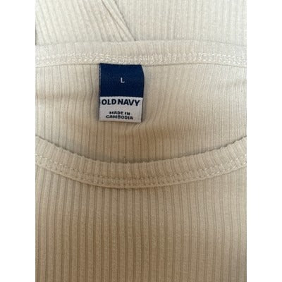 Old Navy Womens Ribbed Long Sleeve Top