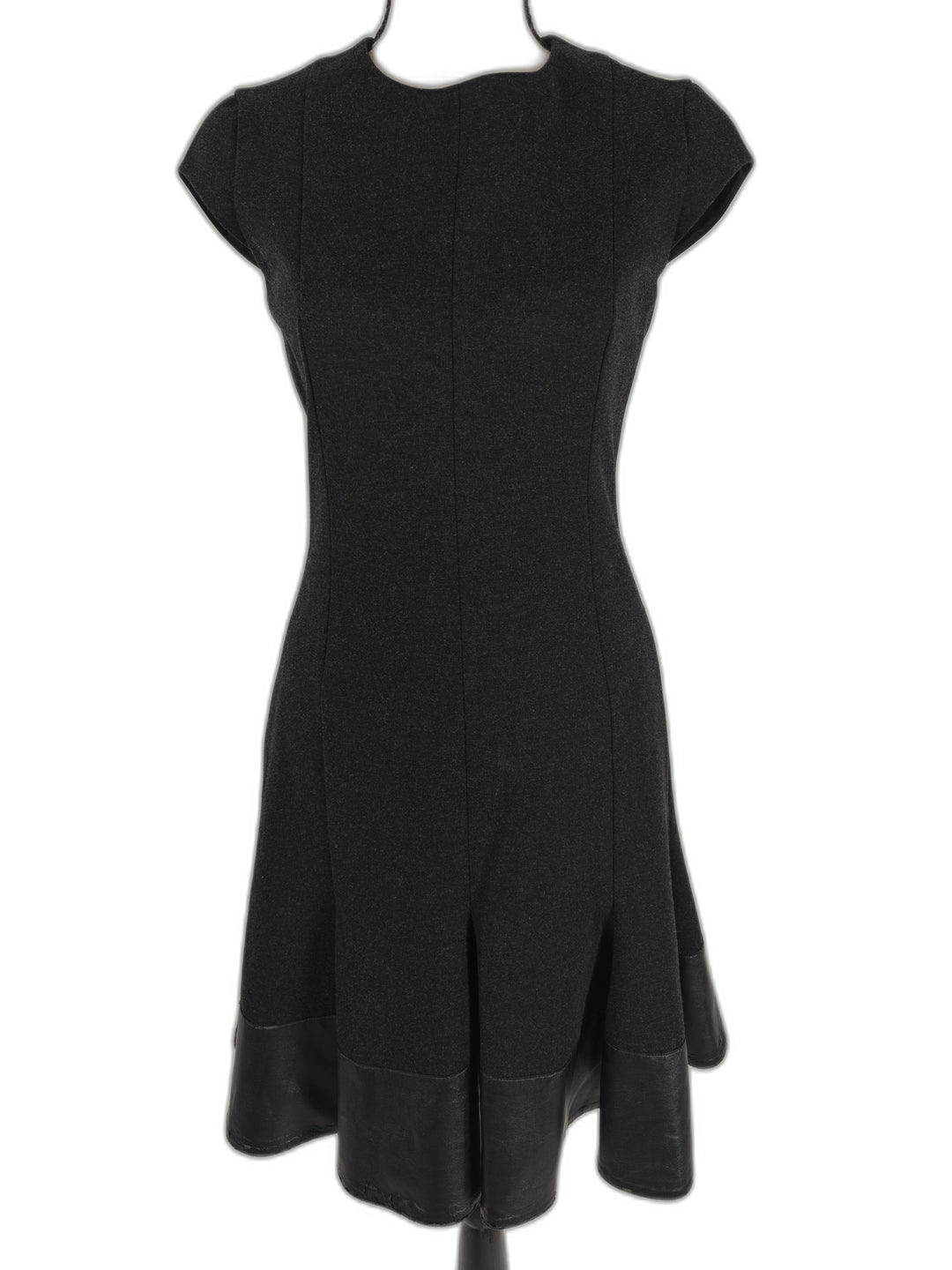 Womens Akris Punto Fit Flare Dress Black Size 4