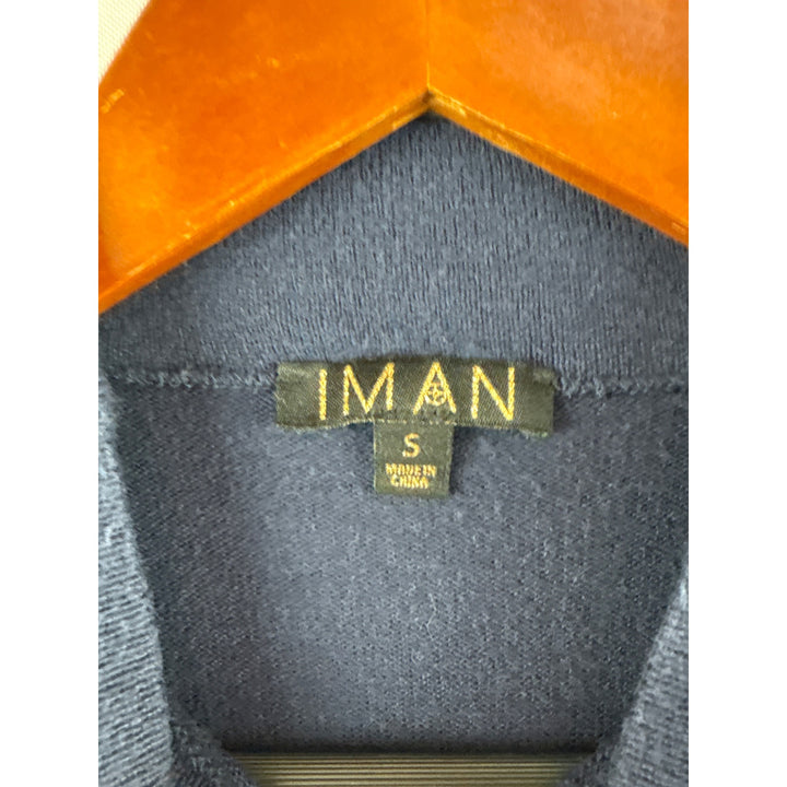 Iman Navy Turtleneck Sweater Small