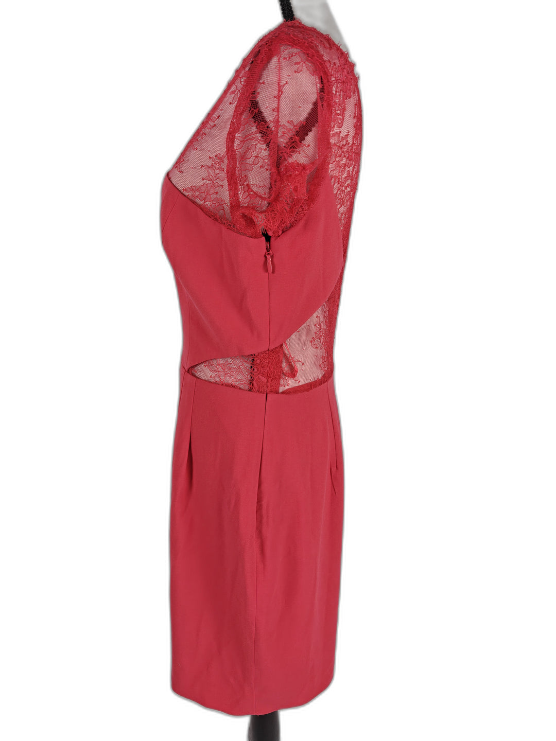 Womens BCBGMAXAZRIA Sheath Dress Red Size M