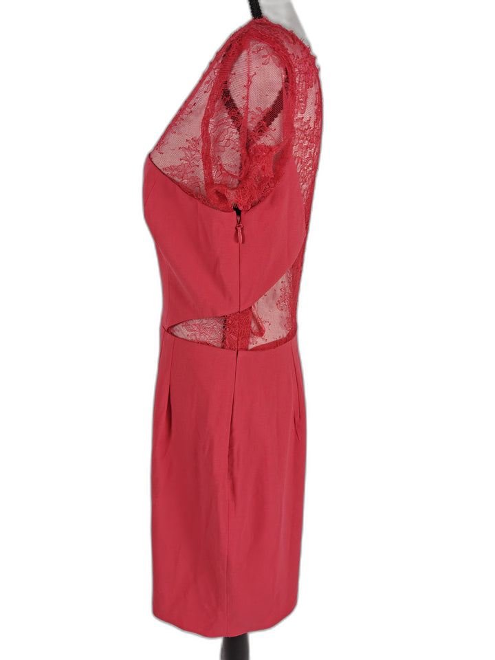 Womens BCBGMAXAZRIA Sheath Dress Red Size M