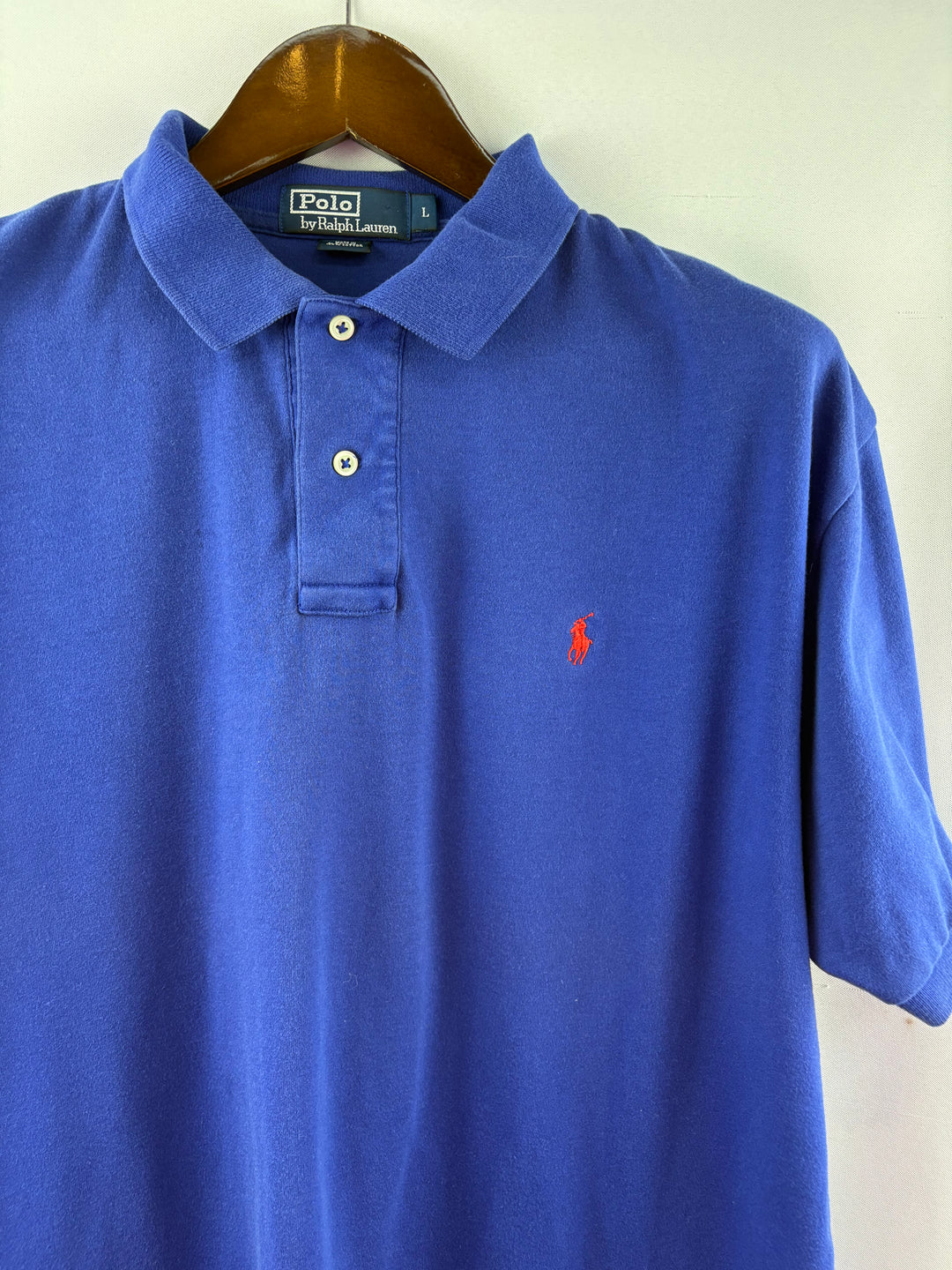 Men’s Polo Ralph Lauren Large Royal Blue Polo Shirt