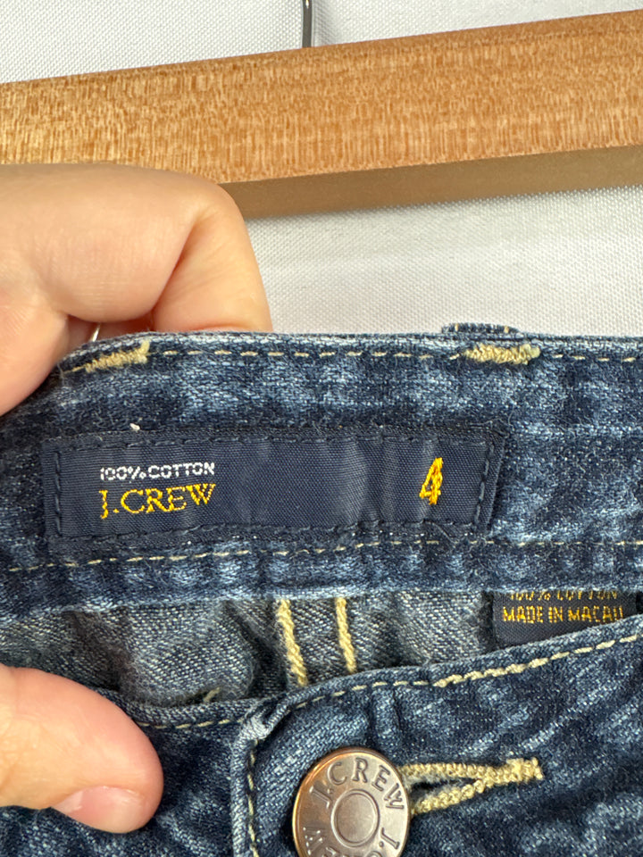 Women’s J.Crew Size 4 Medium Wash Blue Flare Jeans