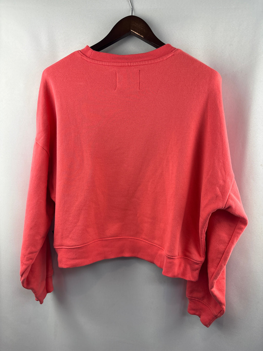 Women’s GAP Medium Salmon Minnie Mouse Crewneck/Short Set