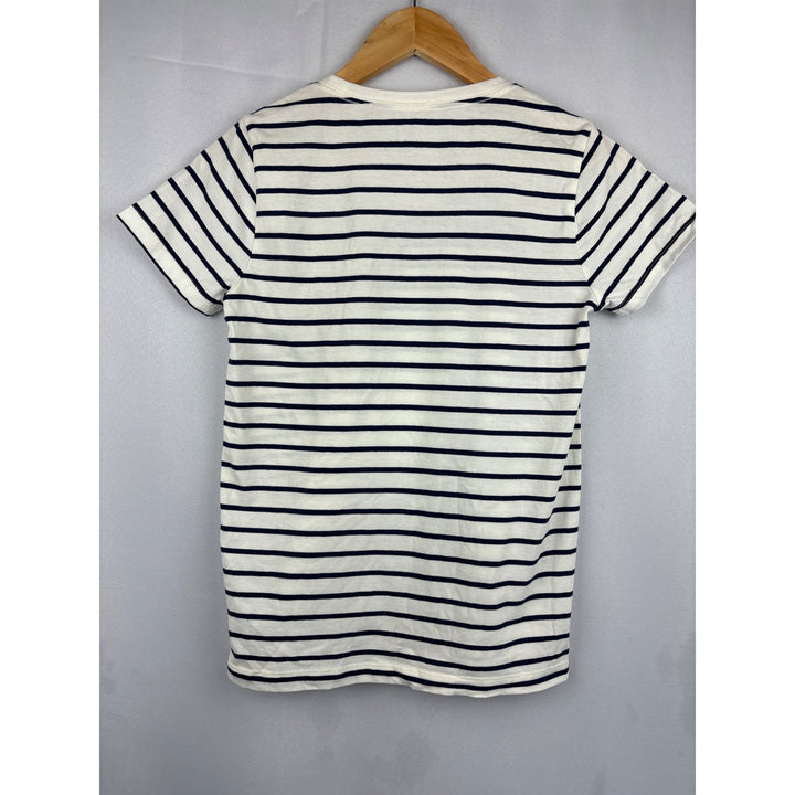 J.Crew Collector Tee XS Striped Lobster Sequin Embellished T-Shirt