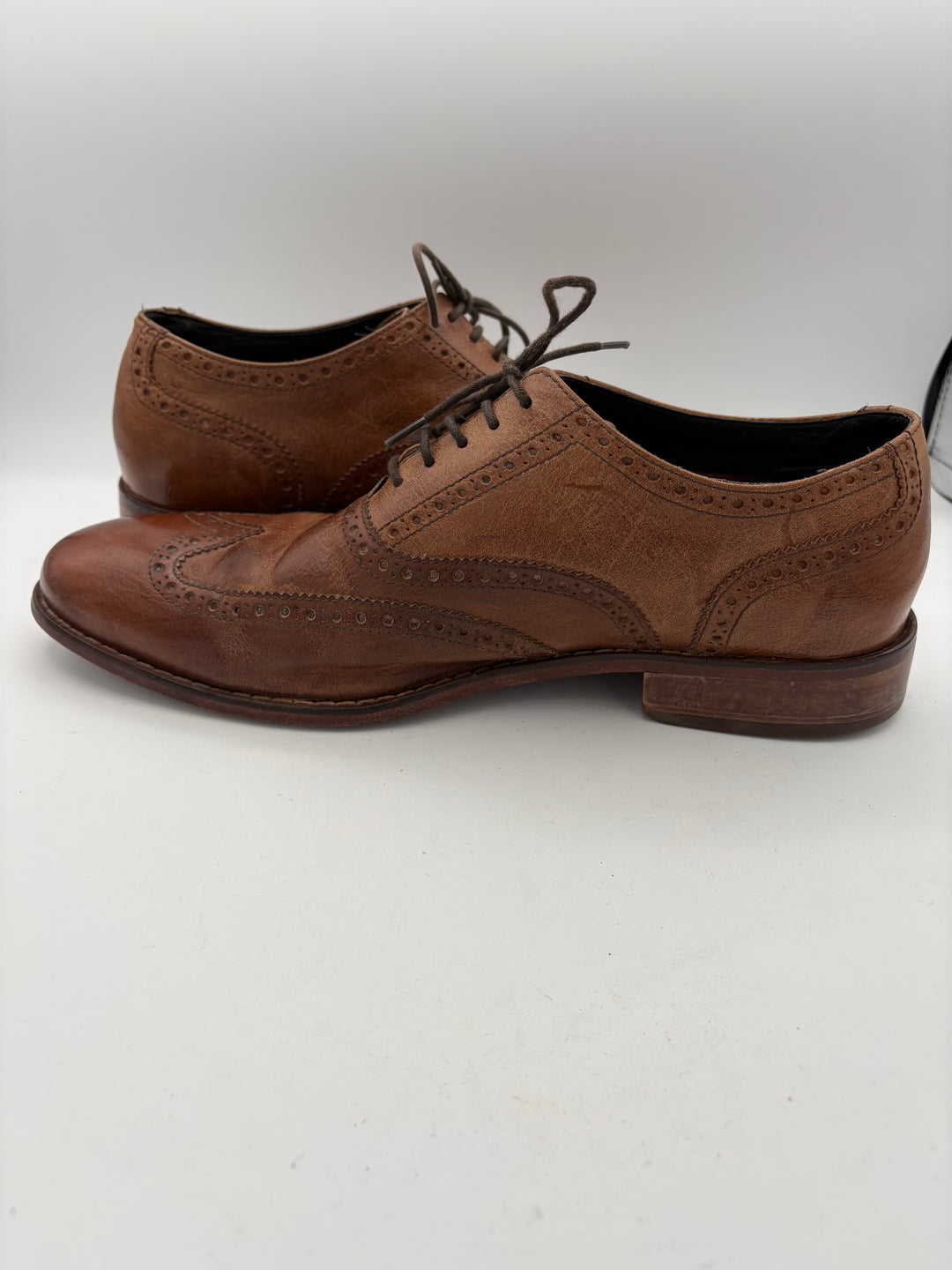 Men’s Cole Haan Size 10 Brown Leather Oxfords