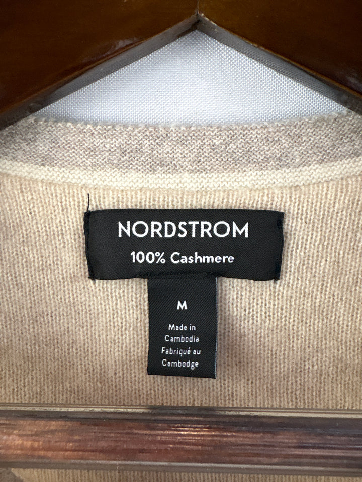 Women’s Nordstrom Medium Beige Cashmere Sweater