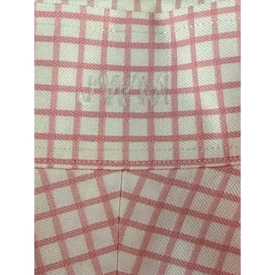 Men’s JWM J.Hillburn Light Pink Checkered Cotton Dress Shirt L-XL