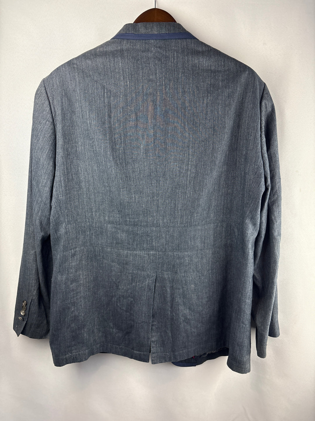 Men’s Tallia Blueish Gray Trachten Janker Jacket