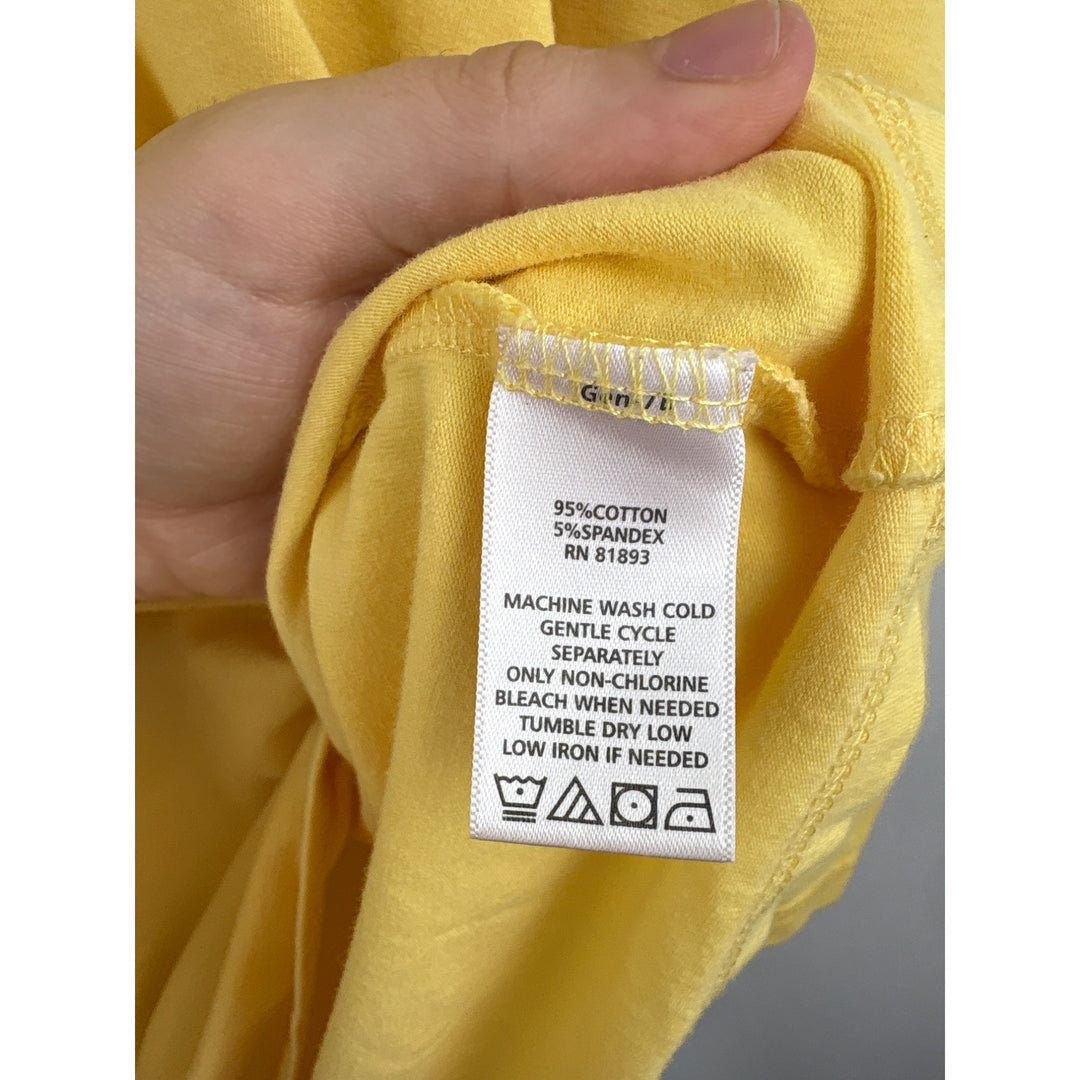 Women’s D&Co Large Yellow Long Sleeve Shirt