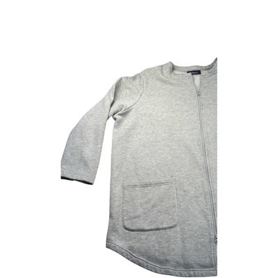 Women's Roaman's Grey Cotton/Polyester Blend Sweater - Size 3X