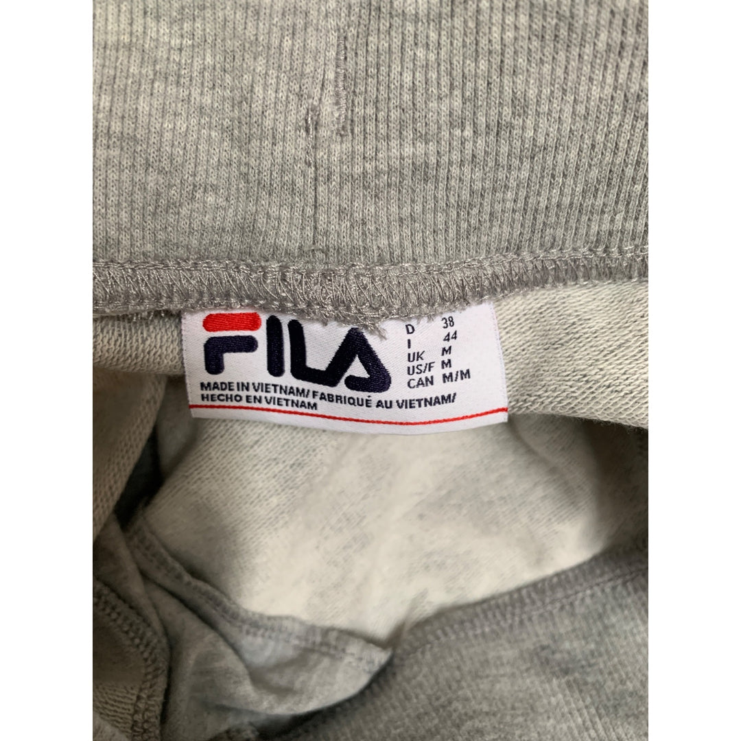 Fila Mens Gray Jogger Sweatpants Size M Cotton Blend