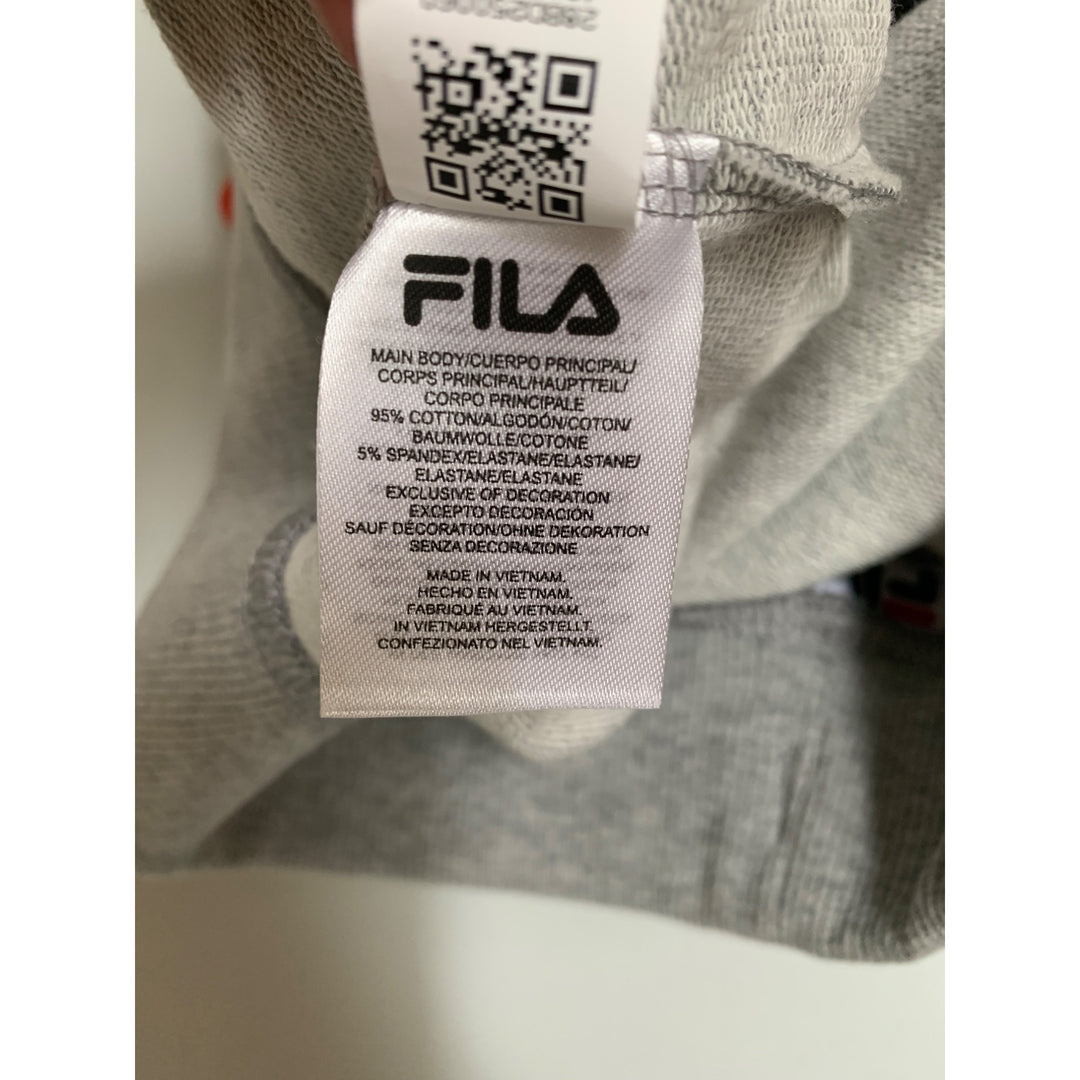 Fila Mens Gray Jogger Sweatpants Size M Cotton Blend