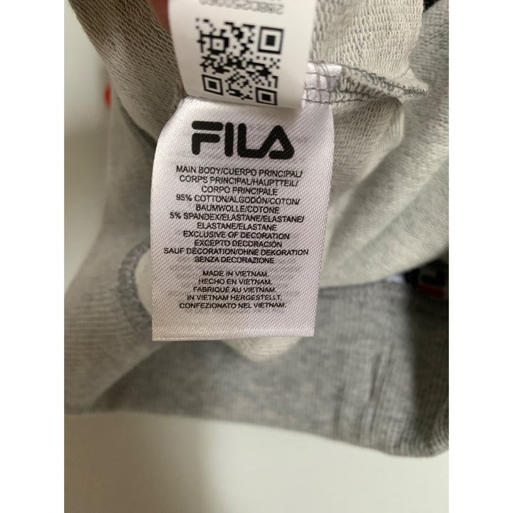 Fila Mens Gray Jogger Sweatpants Size M Cotton Blend