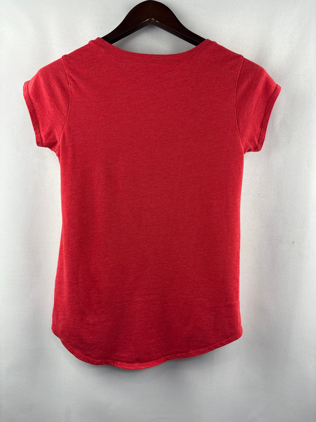 Women’s Lucky Brand Small Red Lucky Floral Graphic T-Shirt