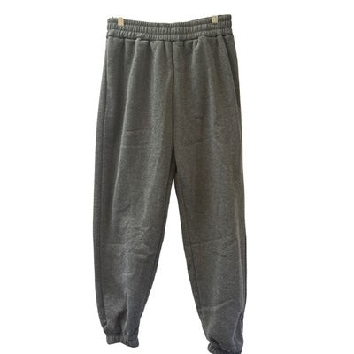 Gray Elastic Waist Sweatpants 36” Length 26” Inseam 4” Leg Opening