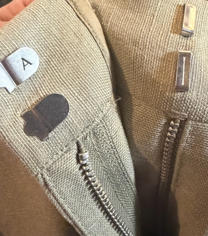 Aritzia Limitless Linen Curve Fit High Rise Wide Leg Pants Size 12 Olive Tan NWT