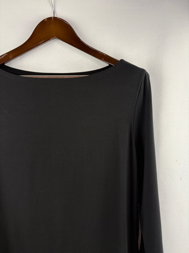 Women’s Ann Taylor Factory Large Black 3/4 Sleeve Blouse