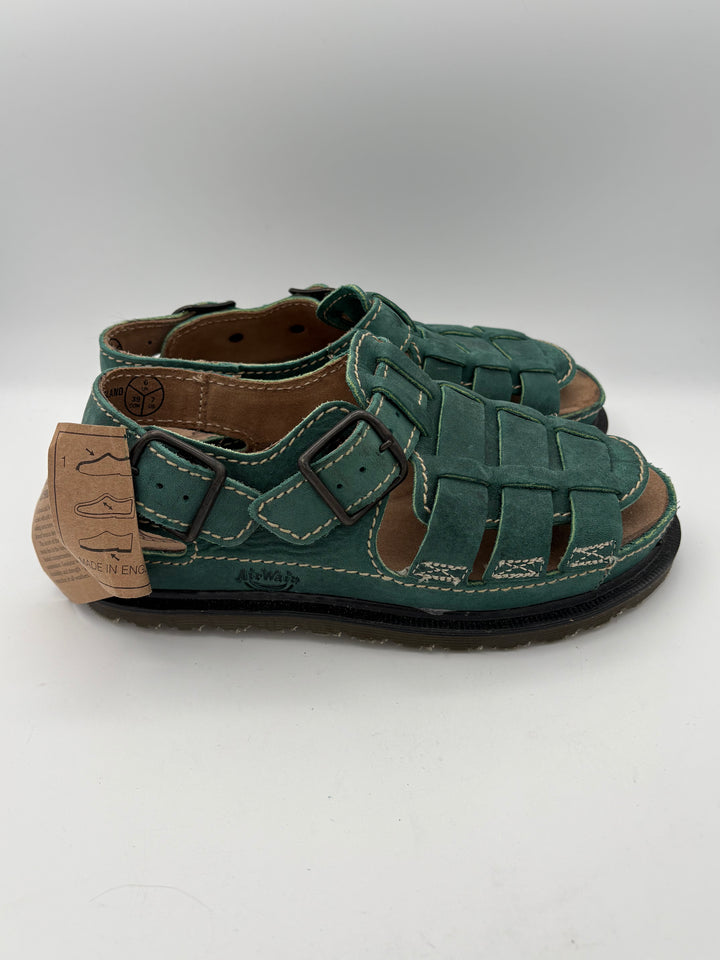 Women’s Dr. Martens Size 8 Forest Green Suede Sandals