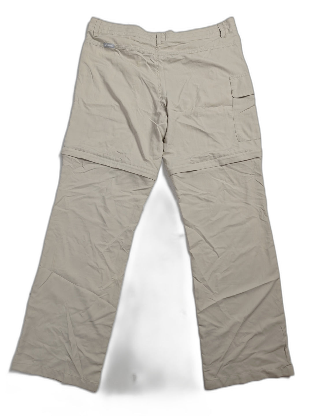 Womens Columbia Convertible Hiking Pants Beige XL 18/20