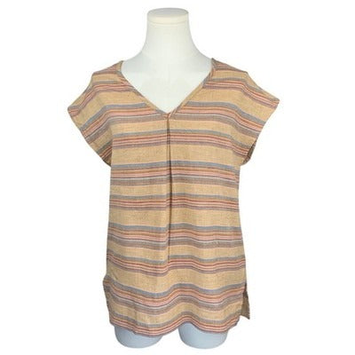 Women's Kavu Striped Shirt, 100% Cotton - Size XS