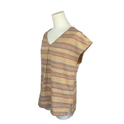 Women's Kavu Striped Shirt, 100% Cotton - Size XS