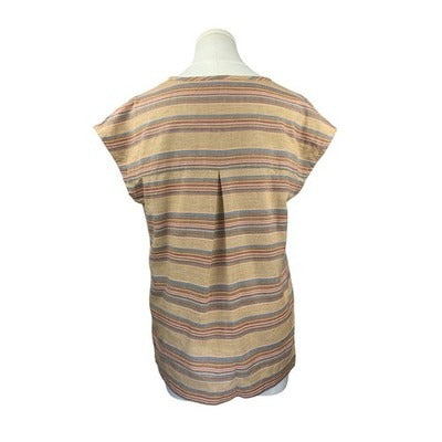 Women's Kavu Striped Shirt, 100% Cotton - Size XS
