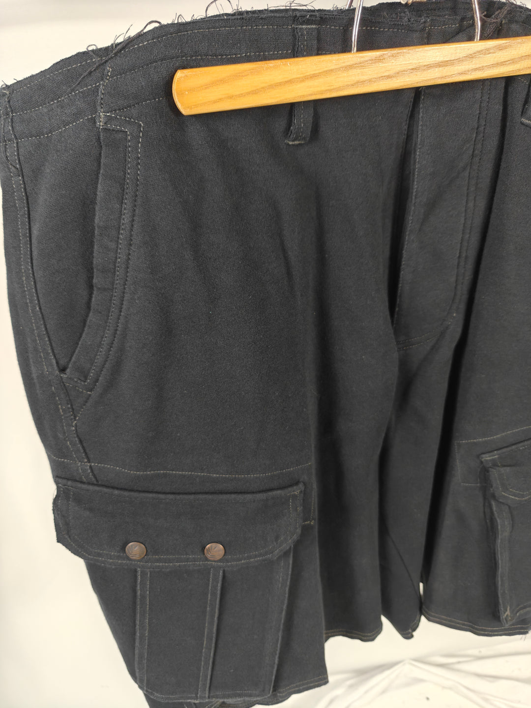 Mens Ion Cargo Shorts Black Size 36