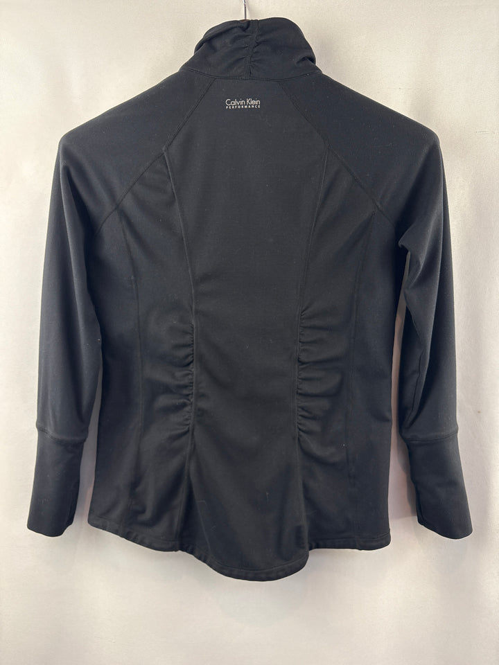 Women’s Calvin Klein Performance Small Black Zip Jacket