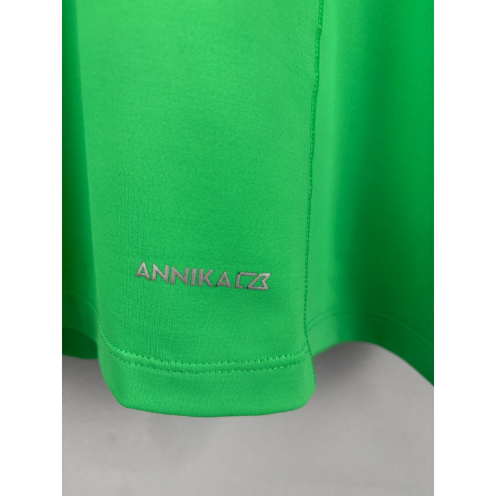 Annika Cutter & Buck Womens CB DryTec 50+ Green Polo Shirt M