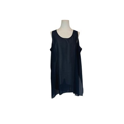 Women's Wynne Layer Blue Navy Tank Top - Size XL