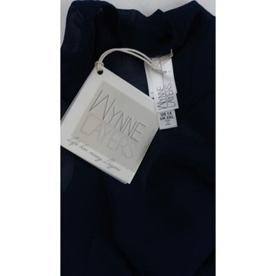 Women's Wynne Layer Blue Navy Tank Top - Size XL