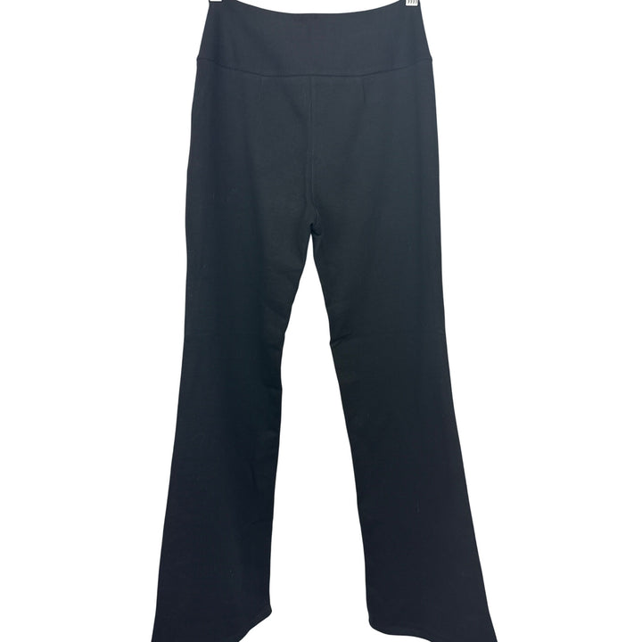 White House Black Market Womens Black Flare Pants Size 0 Made In USA