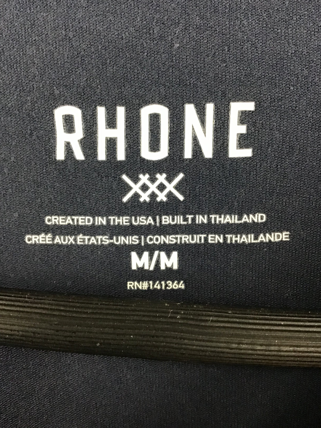 Women’s Rhone Navy V-Neck Tee Size Medium