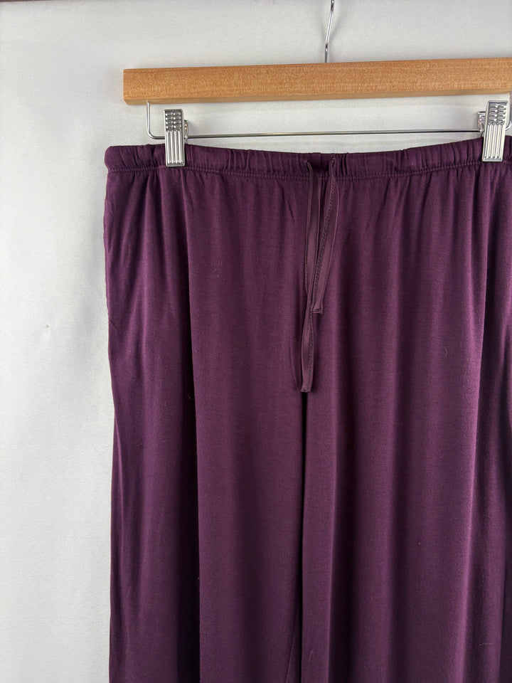 Women’s Midnight Small Plum Purple Sweater & Lounge Pants