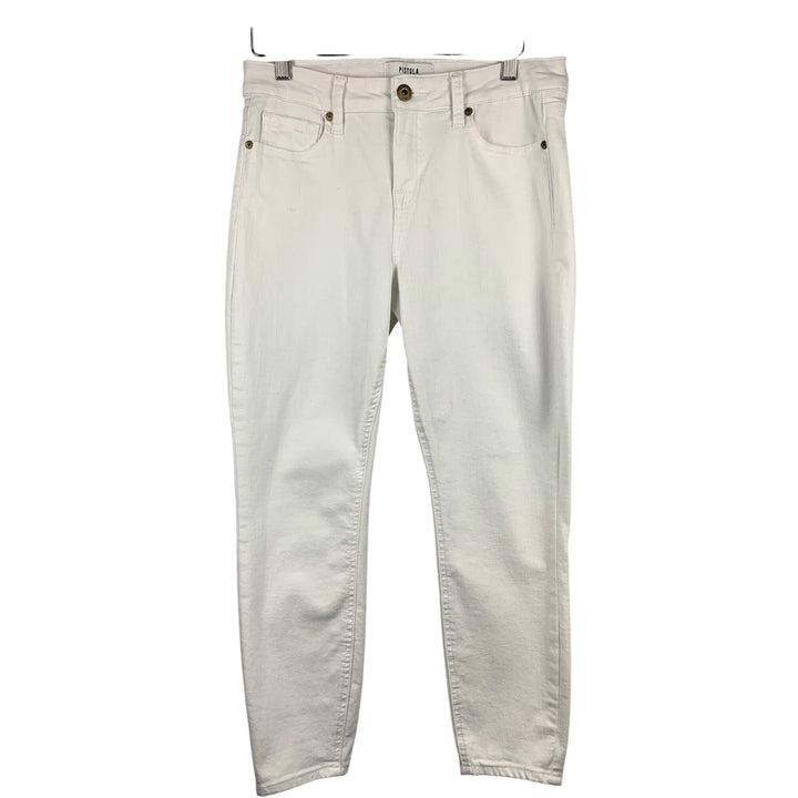 Pistola White High-Waisted Skinny Jeans Size 28