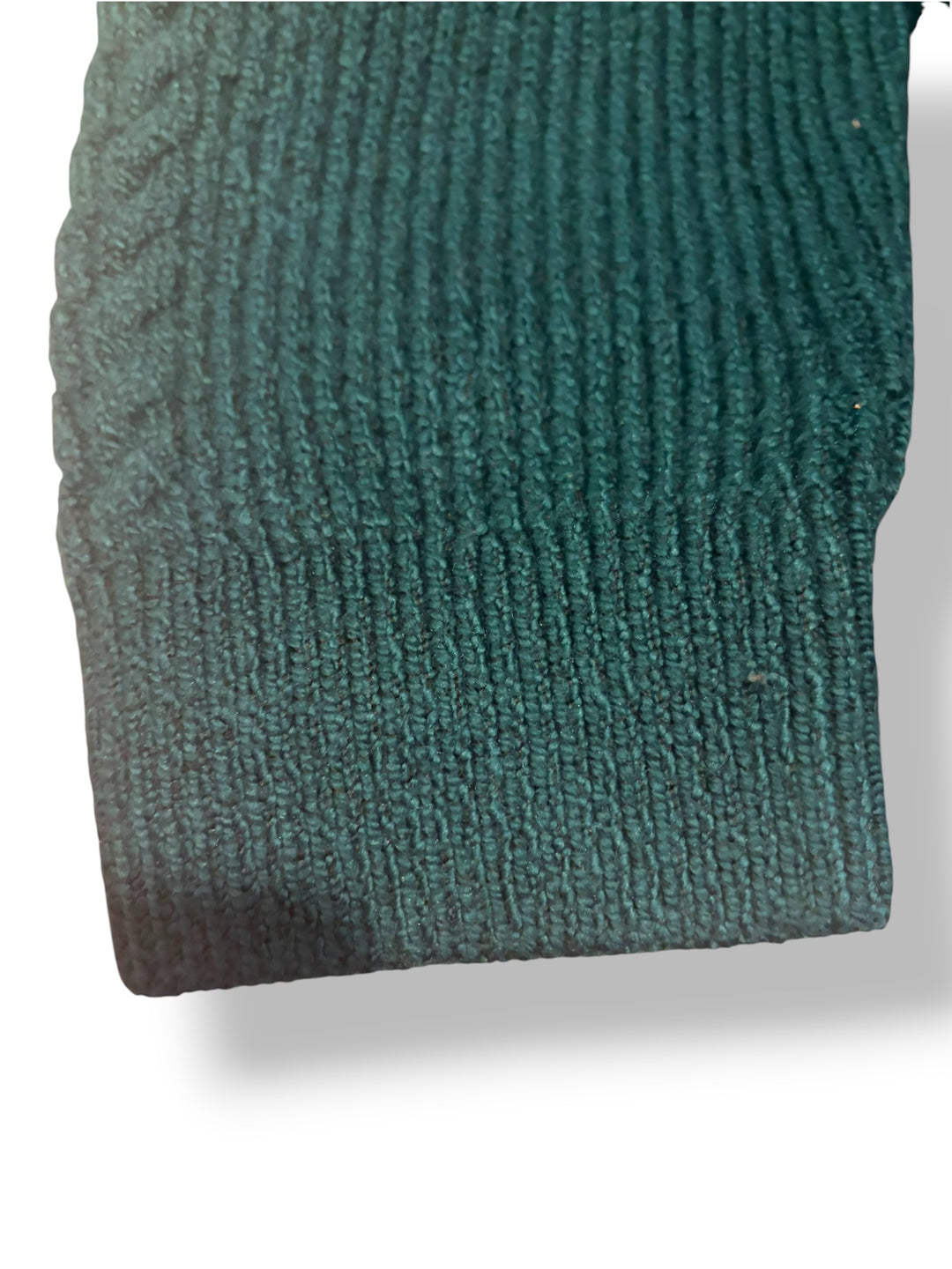 Banana Republic Hunter Green Cable Knit Sweater Dress XL NWT Dark Academia Librarian